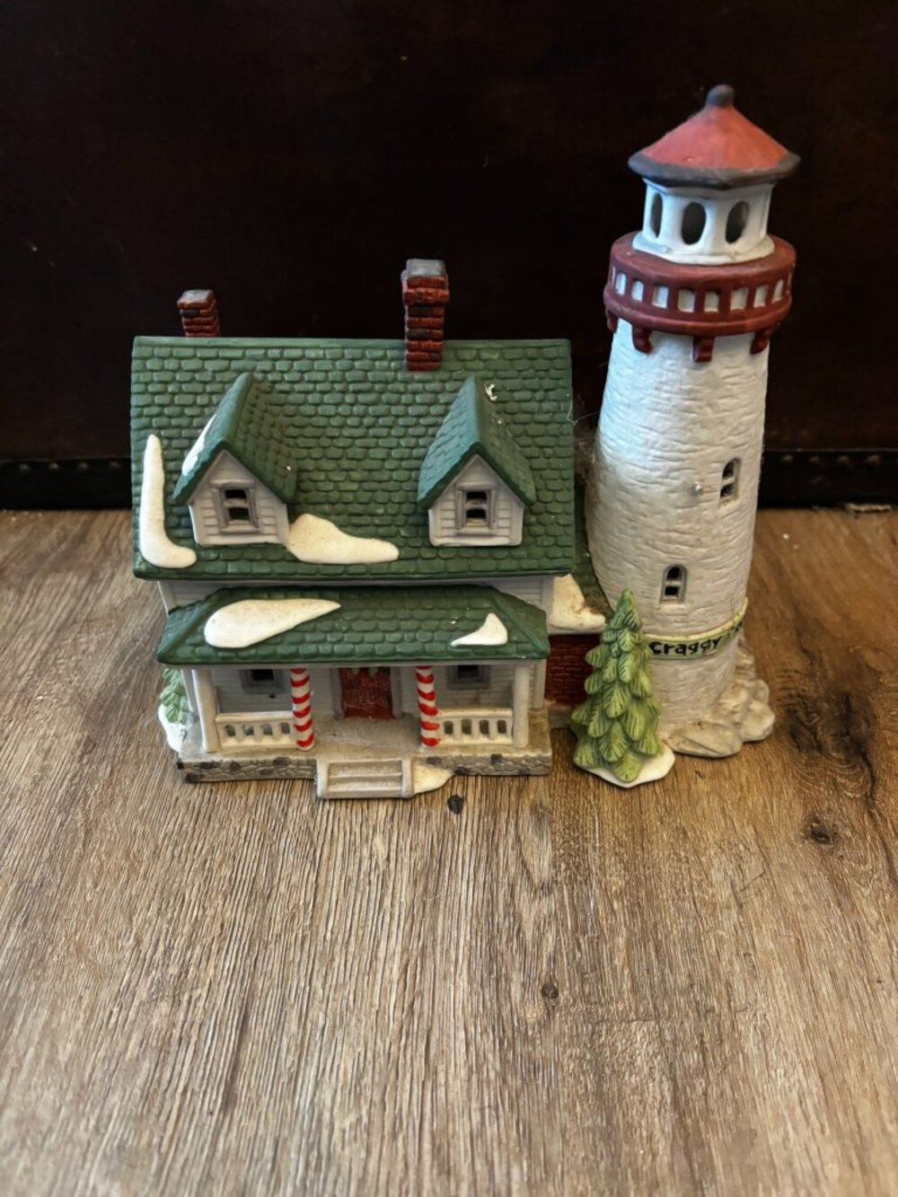 Department 56 Christmas Village light up house Craggy Cove Lighthouse